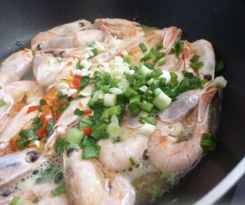 Portuguese Shrimp step 8