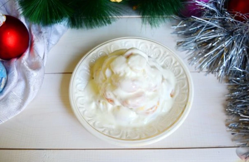 Fruit Salad “Christmas” step 6