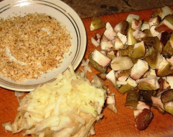 Schnitzel with Mushrooms and Apples step 3