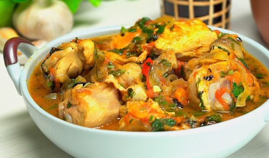 Chakhokhbili (Poultry Stew Stewed with Vegetables) step 11
