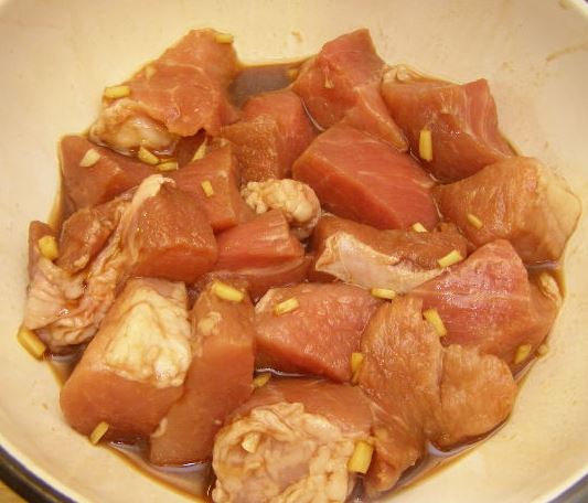 Kebab in Ginger Marinade (in a Skillet) step 4