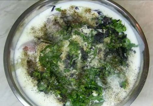 Marinade for Kefir Kebab with Onions and Herbs step 5