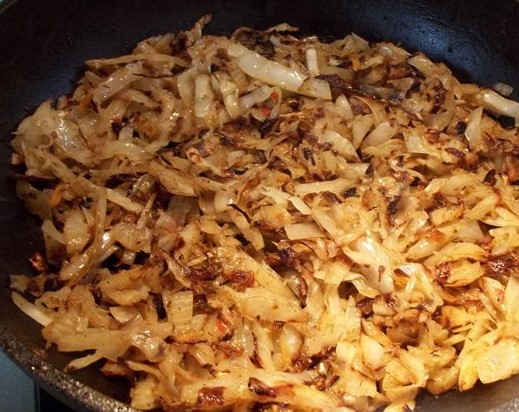 Omelet with Cabbage step 2