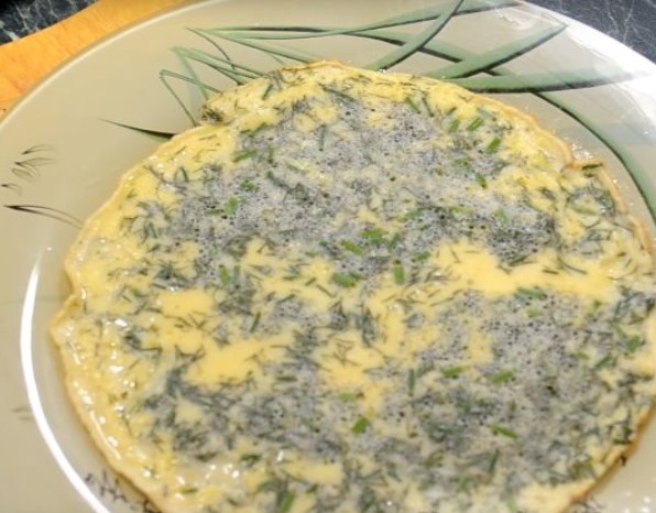 Three-Layer Omelet Cake step 4