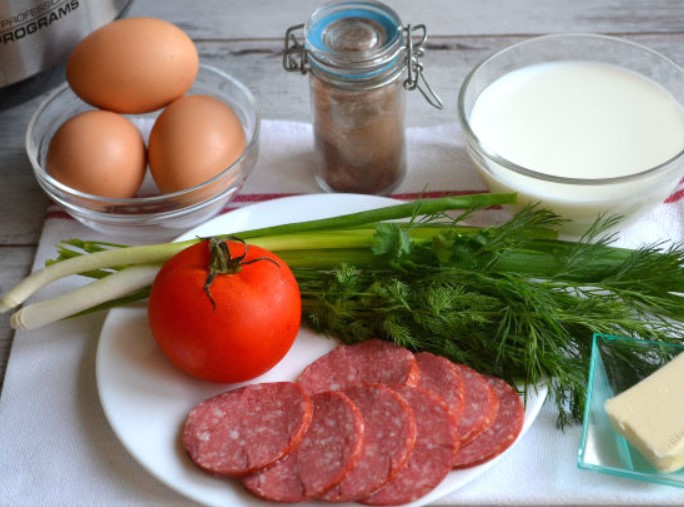 Omelet in a Slow Cooker step 1