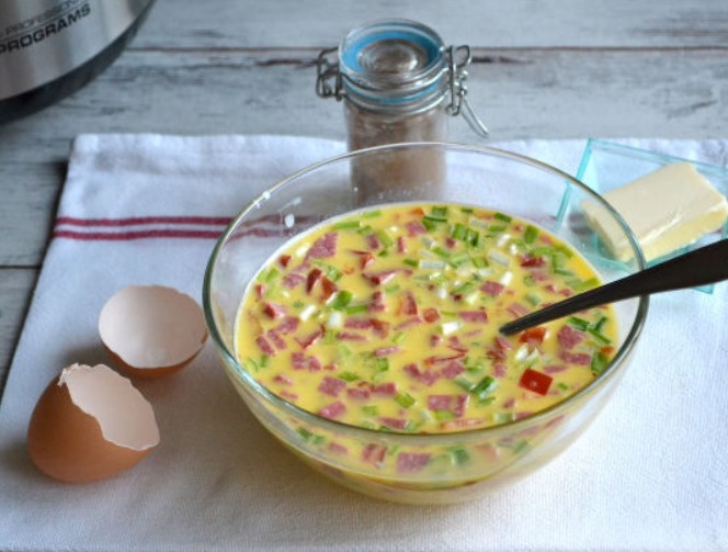 Omelet in a Slow Cooker step 5