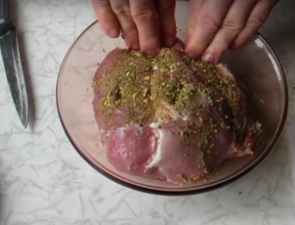 Baked Pork in a Sleeve step 2