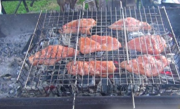 Chicken Chops in Honey-Mustard Marinade step 8