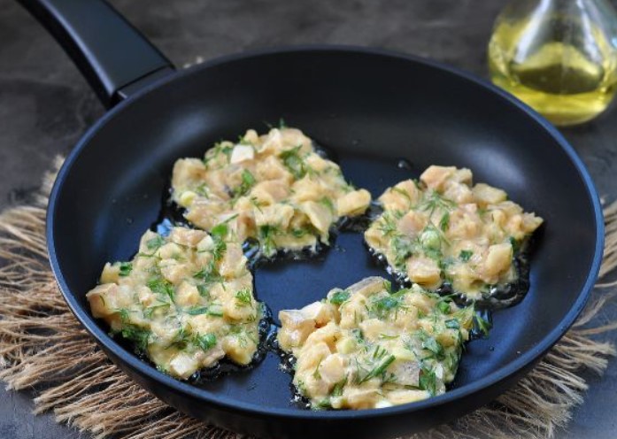 Fish Cakes with Herbs step 7