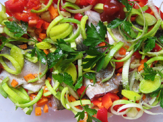 Fish with Vegetables step 3