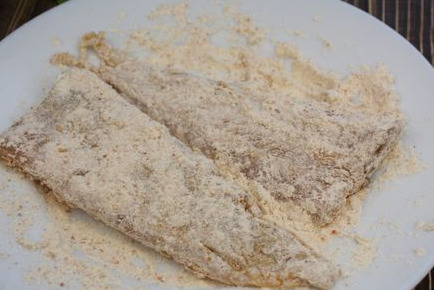 Fried Fish in Oatmeal Breading step 4