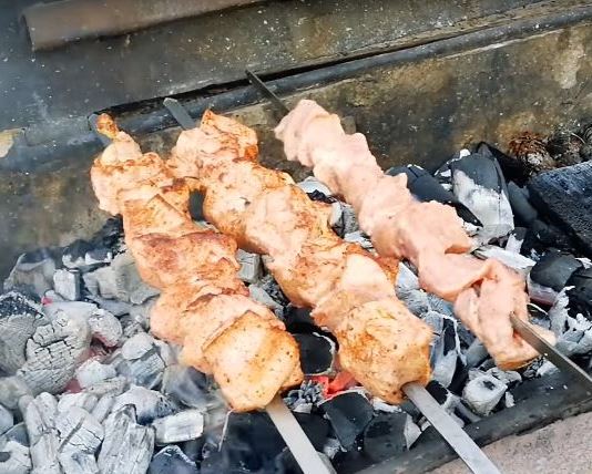Juicy Pork Kebab (Two Marinades for Kebab)