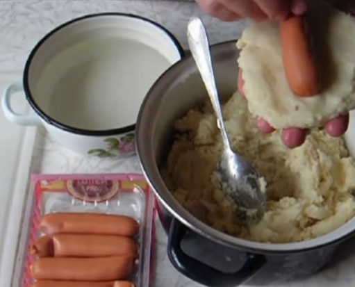 Potato Patties with Sausage step 2