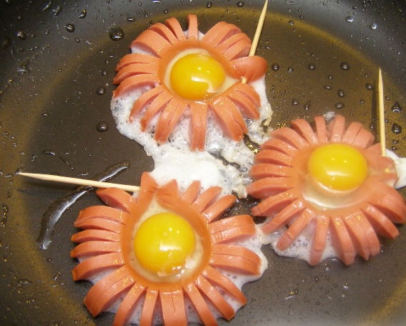 “Chamomile” from Quail Eggs step 3