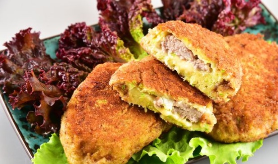 Zrazy with Minced Meat and Cheese step 6