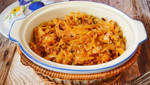 Transylvanian Cabbage with Rice, Minced Meat and Sausages step 9