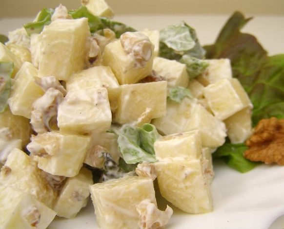 Apple Salad with Walnuts step 5