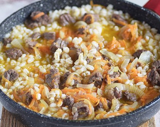 Barley with Beef step 10