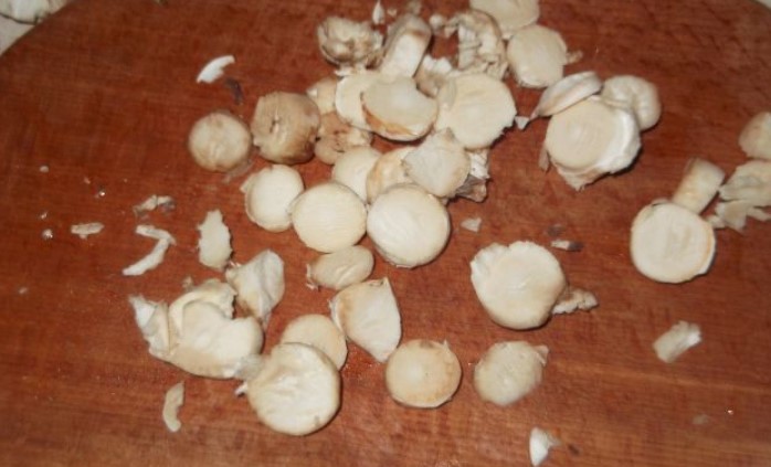 Home-Style Mushroom Julienne step 2