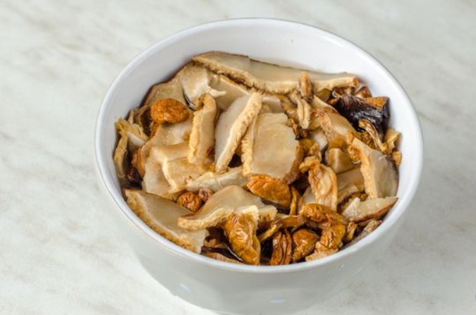 Rassolnik with Chicken, Dried Mushrooms, and Pearl Barley step 4
