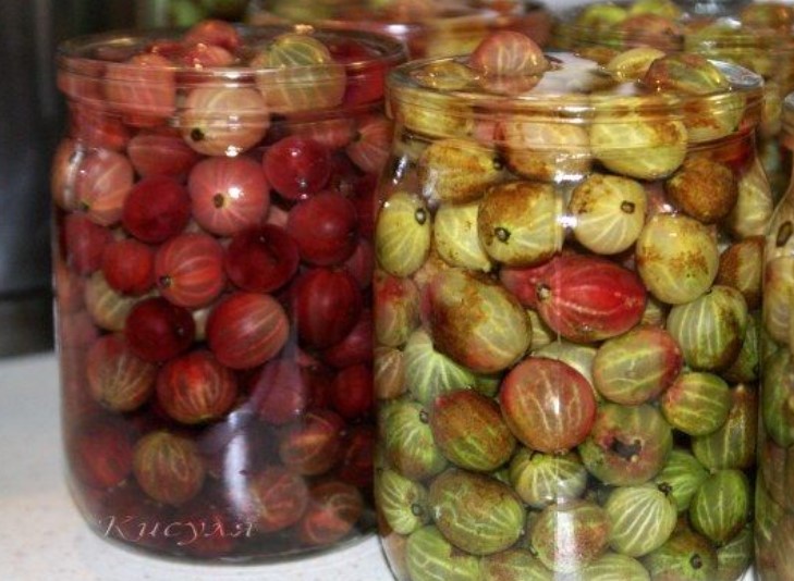 Pickled Gooseberries step 4