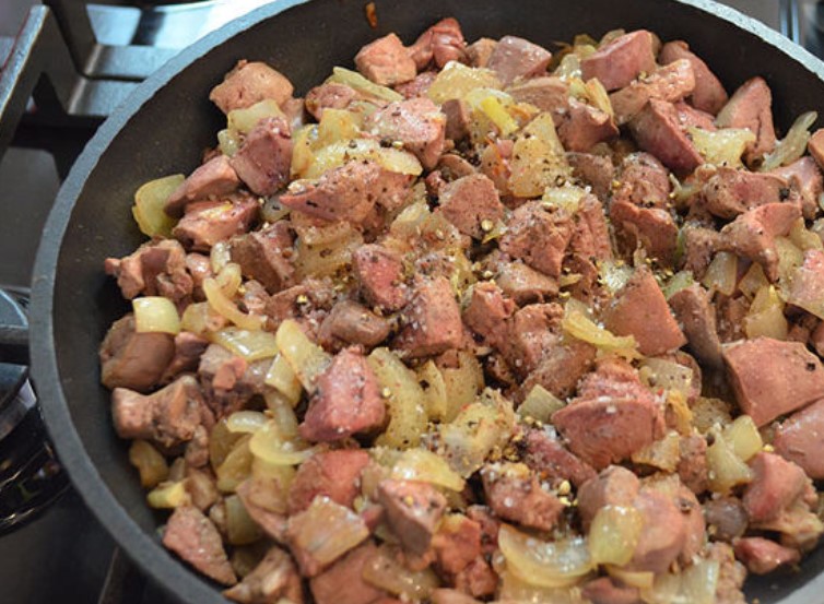 Chicken Liver Appetizer step 3