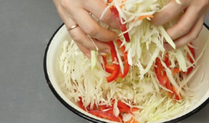 Quick Pickled Cabbage step 2