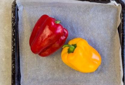 Bell Pepper Rolls with Cheese Filling step 2