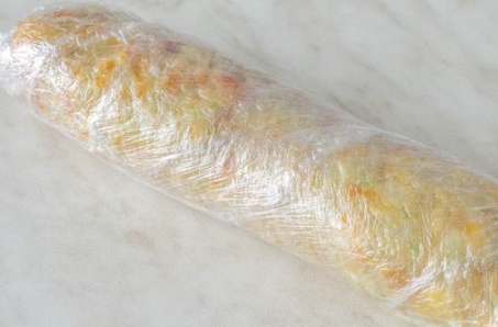 Zucchini Roll with Cottage Cheese Filling and Bell Pepper step 21