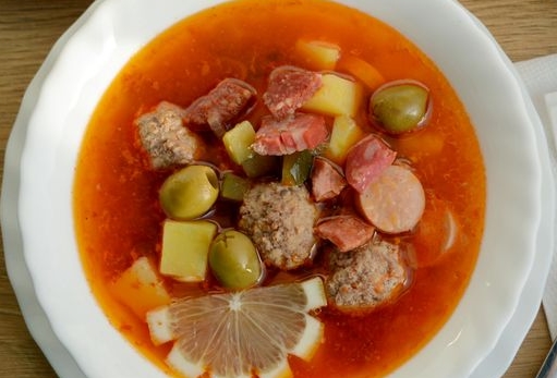 Solyanka with Meatballs step 12