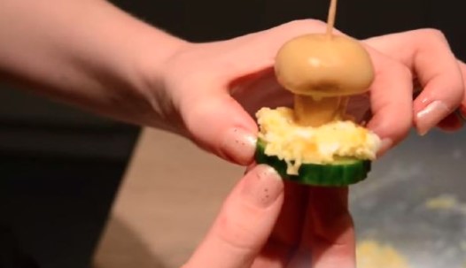 Snack (Salad) “Mushroom Glade” step 3