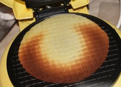 Wafer Rolls (Recipe for Electric Waffle Iron) step 5