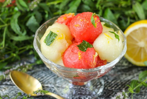 Melon and Watermelon Salad step 4