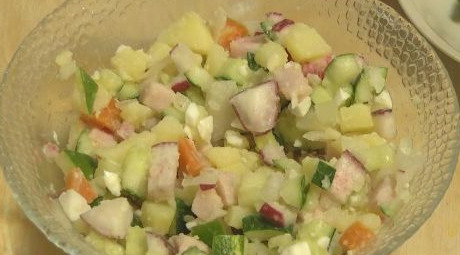 Okroshka with Kvass and Ayran step 16