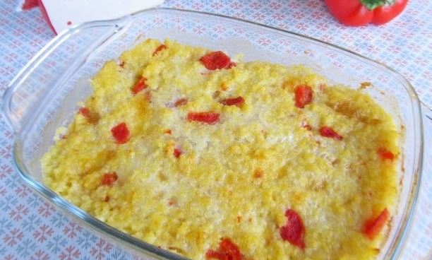 Millet Casserole with Baked Pepper step 7
