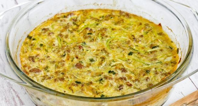 Minced Meat and Zucchini Casserole step 6