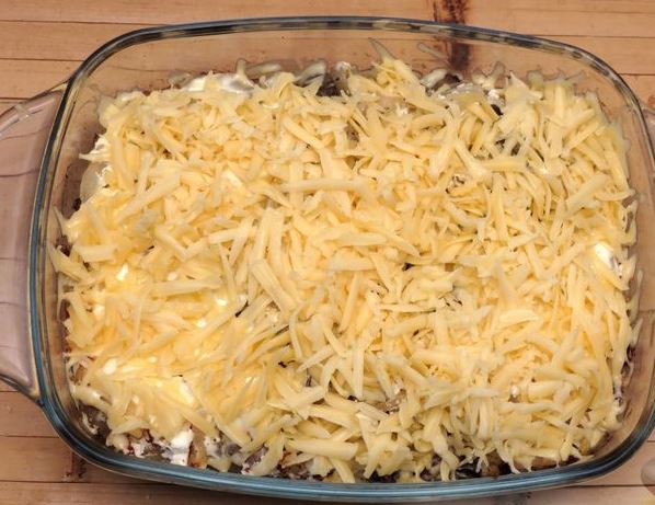 Pasta Casserole with Turkey and Cheese step 6