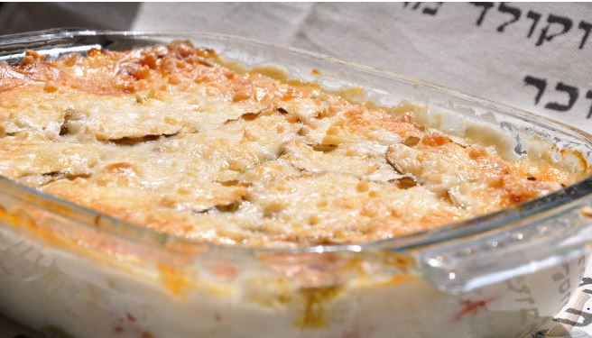 Zucchini Casserole with Béchamel Sauce step 5
