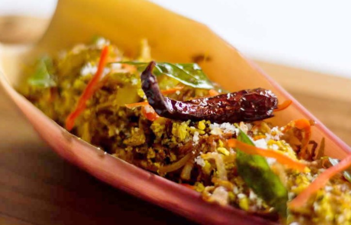 Boshi Mashuni (Banana Flower Salad)