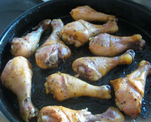 Chicken legs “Golden” step 3