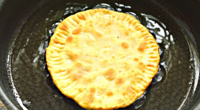 Flatbread with Meat Filling and Fresh Herbs step 11