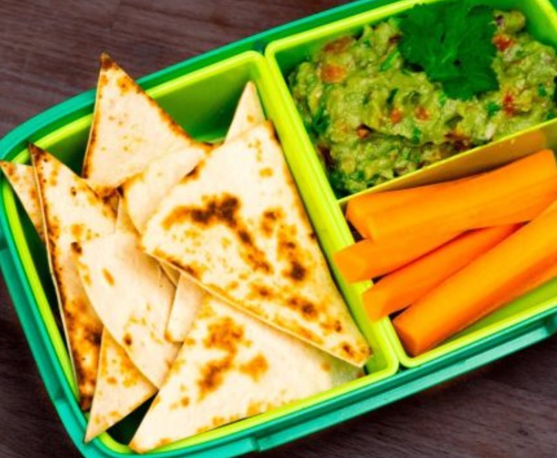 Guacamole with Homemade Chips