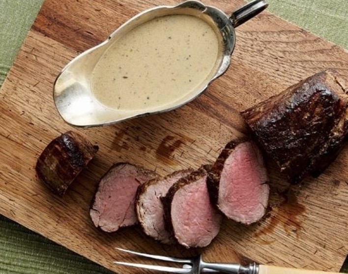 Creamy Mushroom Sauce for Meat