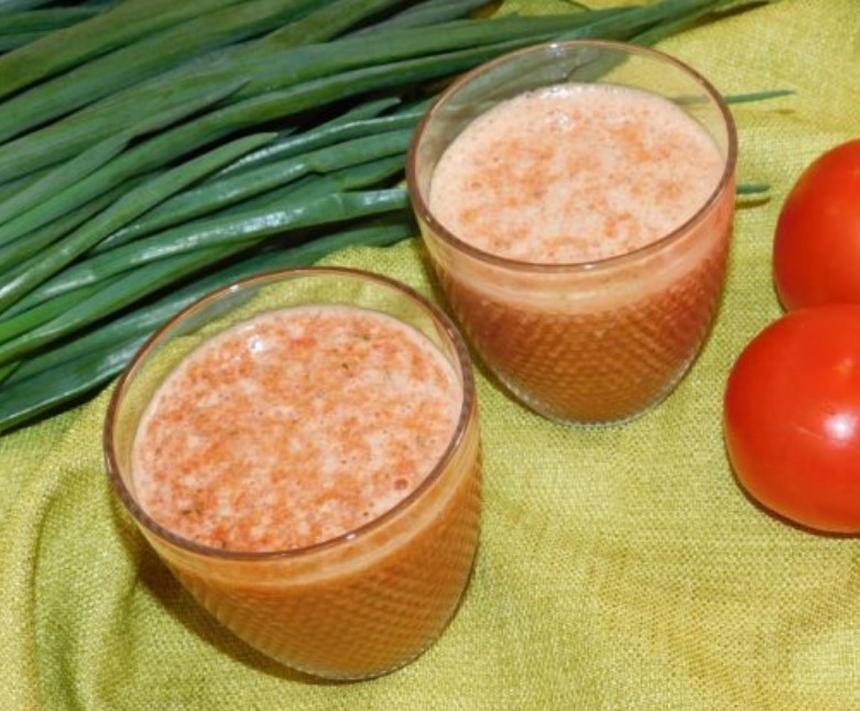 Orange Vegetable Smoothie