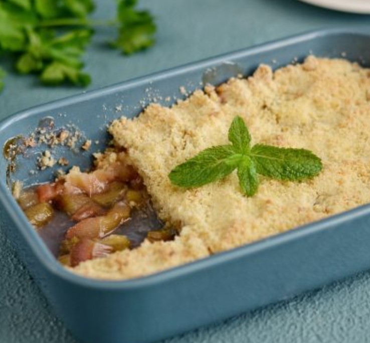 Rhubarb Crumble