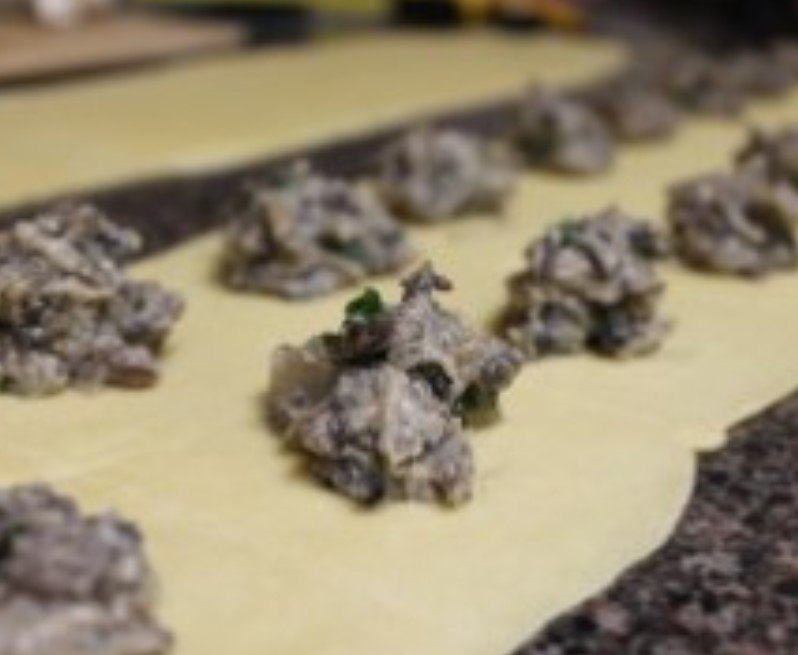 Mushroom Ravioli step 4