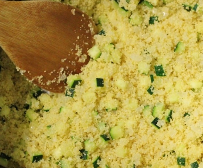 Couscous with Zucchini step 3