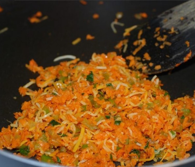 Carrot Toast step 2