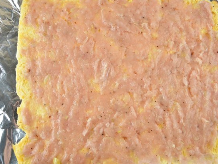 Cheese Roll with Minced Chicken step 12