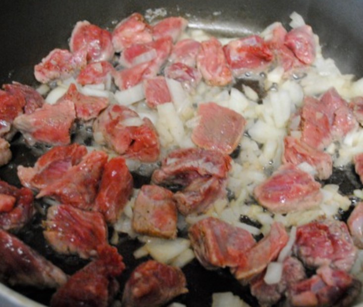 Beef Stroganoff with Mustard step 5